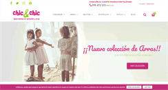 Desktop Screenshot of chicandchic.es